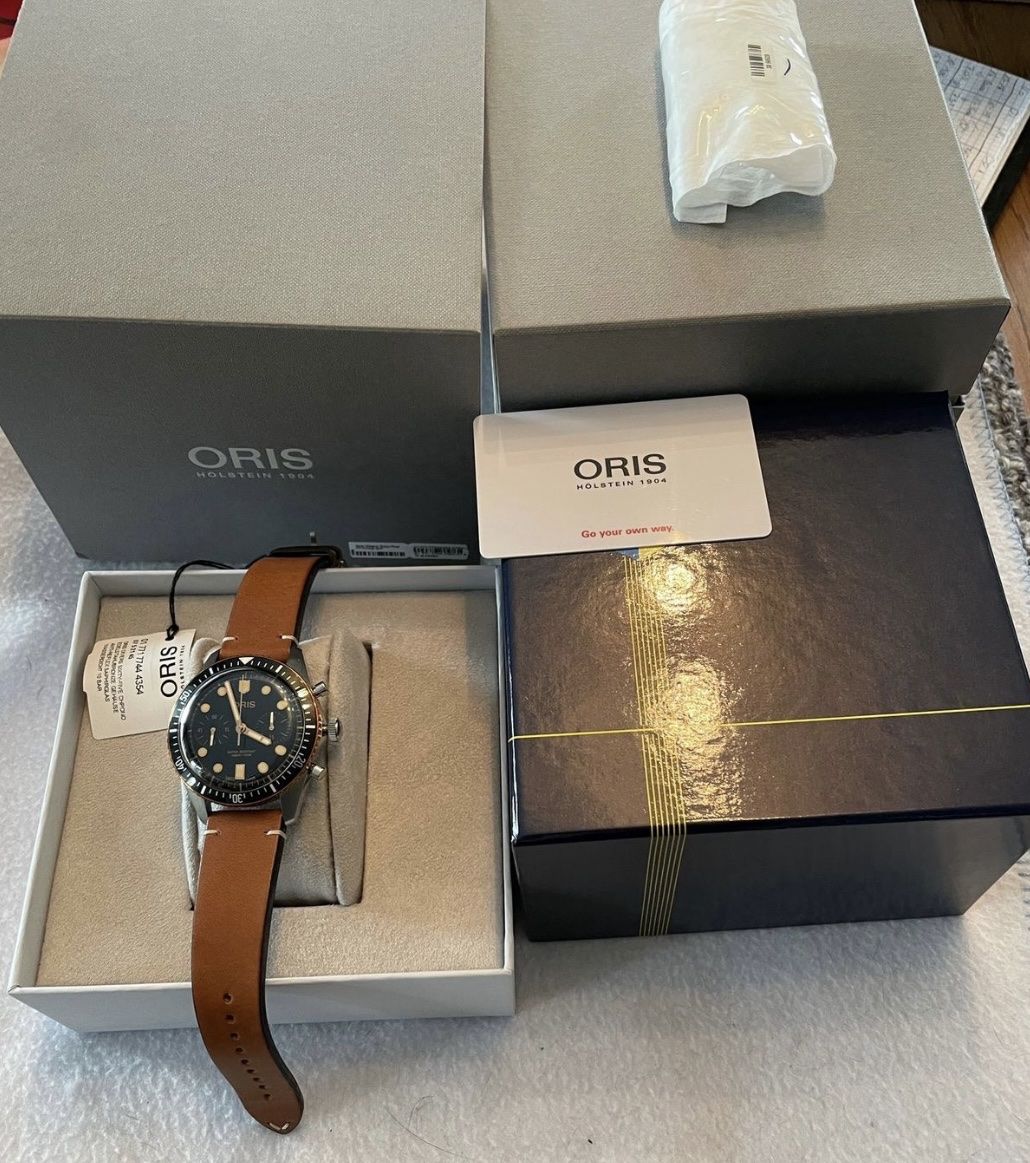 Oris Orologi: ORIS Divers Sixty-Five Chronograph 43mm – Usato da Bettingen venduto da Siobhan02 2