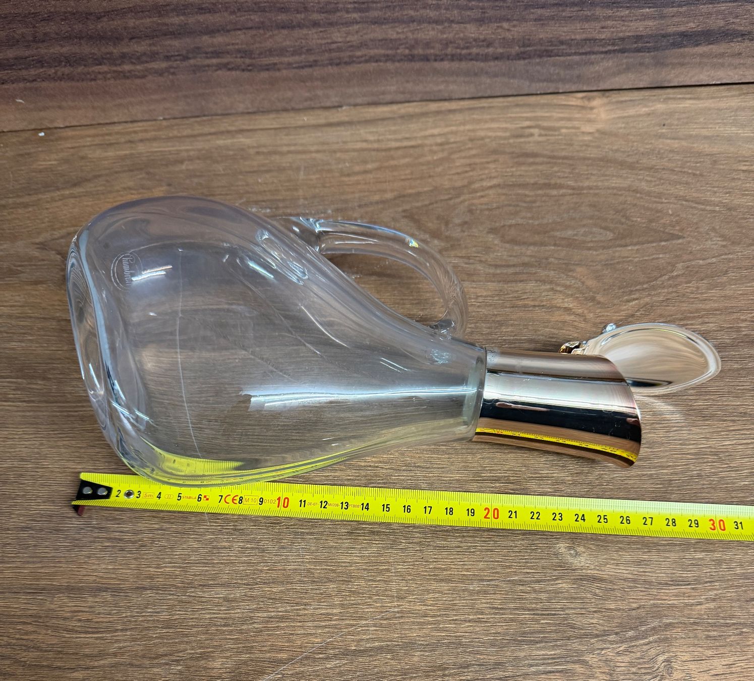 Karaffen: Chambrain Krug aus Glas mit Deckel, Vintage – Gebraucht aus Nussbaumen AG von olitech5415 3