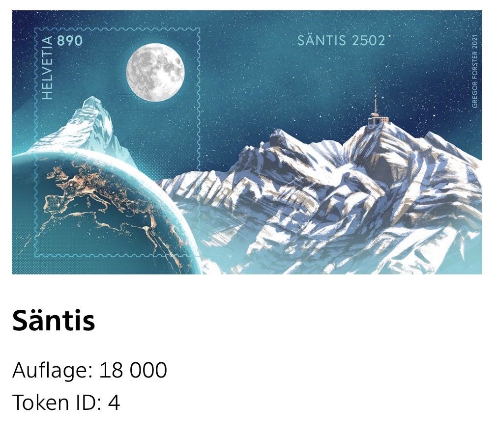 Tutti i francobolli: 27 mal Swiss Crypto Stamp 1.0 – Nuovo (secondo la descrizione) da Zürich venduto da matzie1980 3