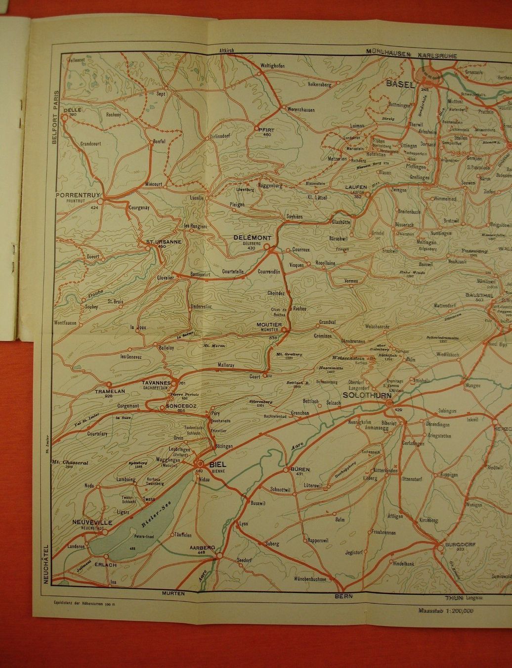 Libri: DURCH DEN JURA, UM 1910 – Usato da Grüningen venduto da Kartensammler 3