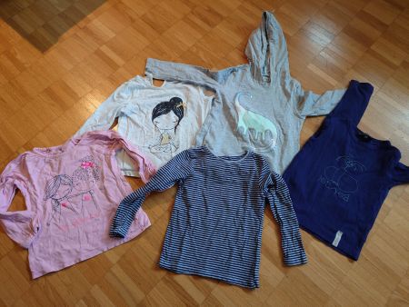 Langarm-Shirts Grösse 110
