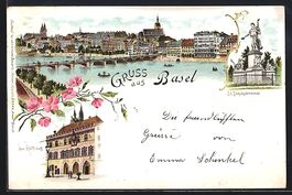 Litho Basel, Teilansicht, St. Jakobsdenk