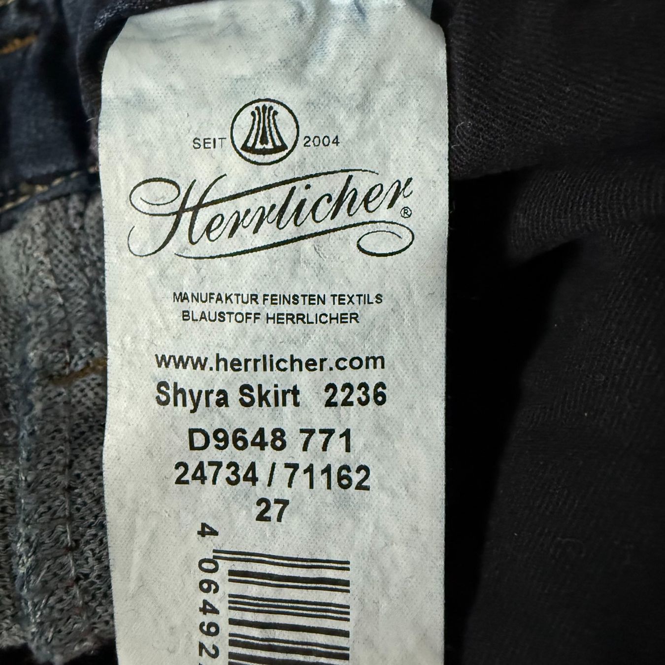 Herrlicher Gonne: Herrlicher: Jeans Mini-Rock, Gr. 34/36 – Nuovo (secondo la descrizione) da Riedholz venduto da han_fy6l 3