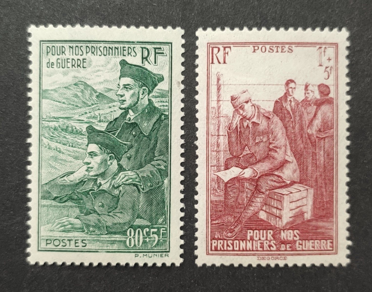 Alle Briefmarken: Frankreich 1941, ungestempelte – Gebraucht aus Wil SG von Zazal