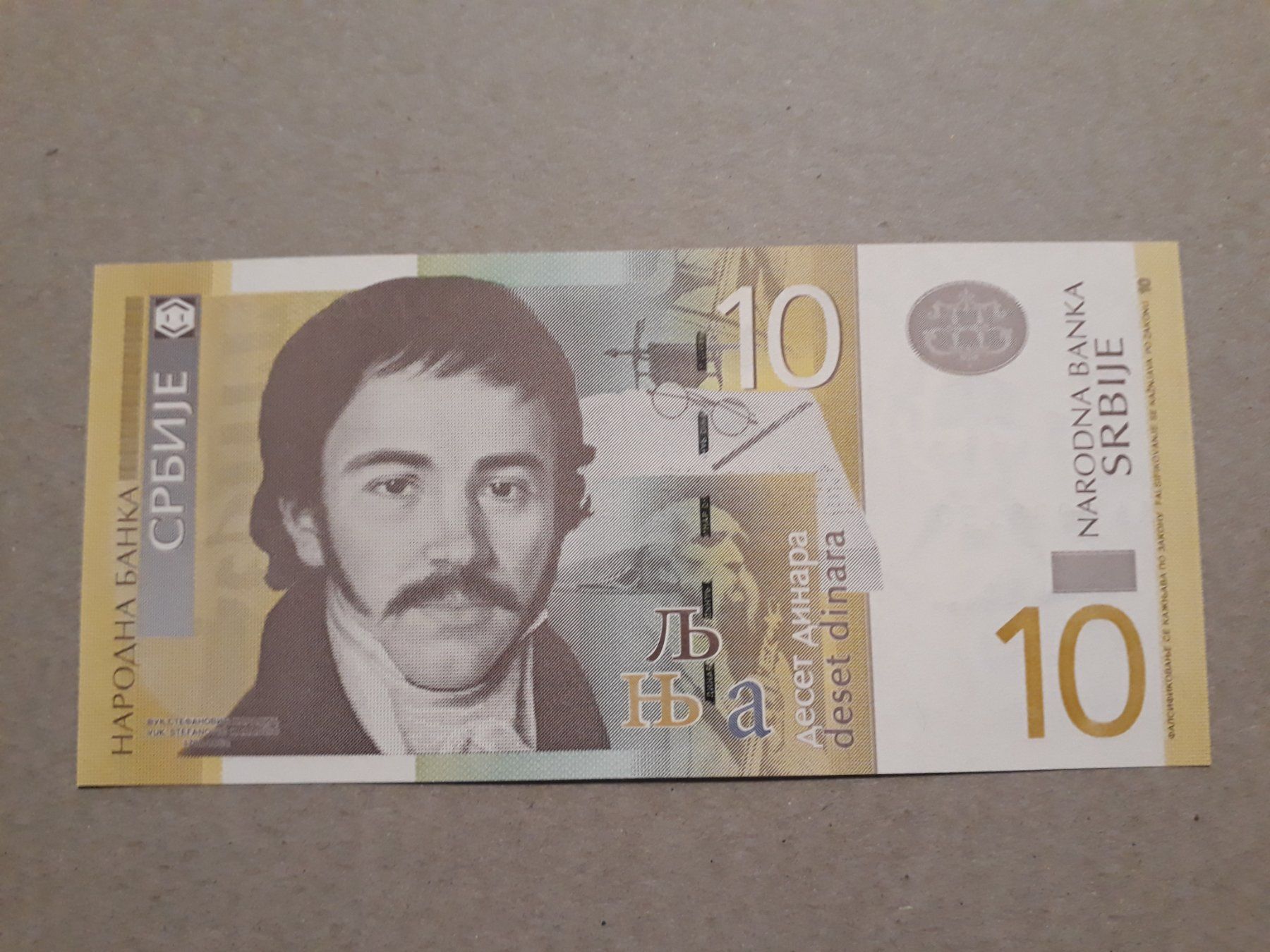 Banconote: SERBIEN - 2x 10 Dinara 2006 UNC – Nuovo (secondo la descrizione) da Wichtrach venduto da LuckyLuke69 3