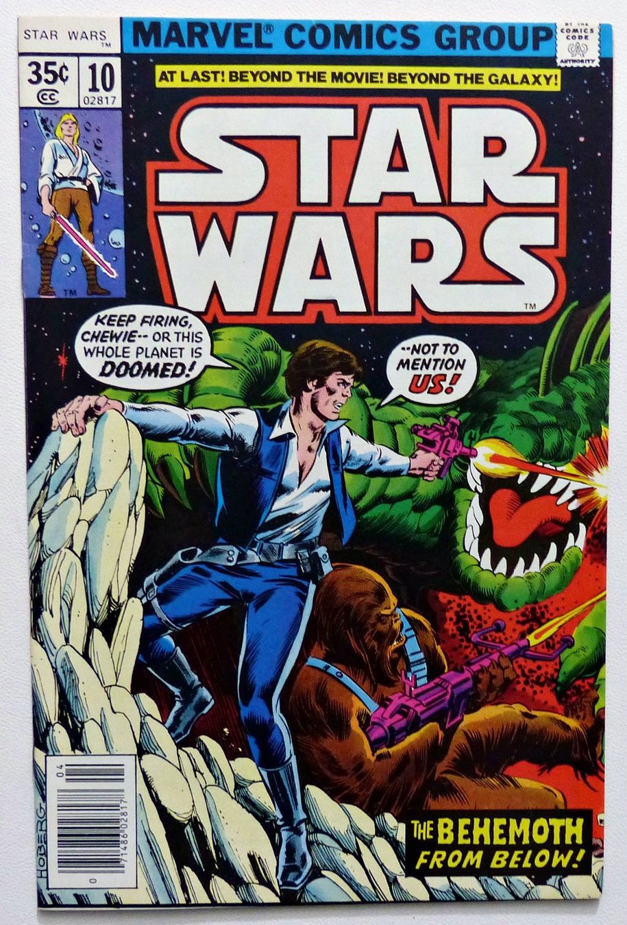 Comics: STAR WARS #10 ICONIC HAN SOLO BATTLE VS BEHEMOTH MARVEL 1978 – Gebraucht aus Lugano von YouWantUS