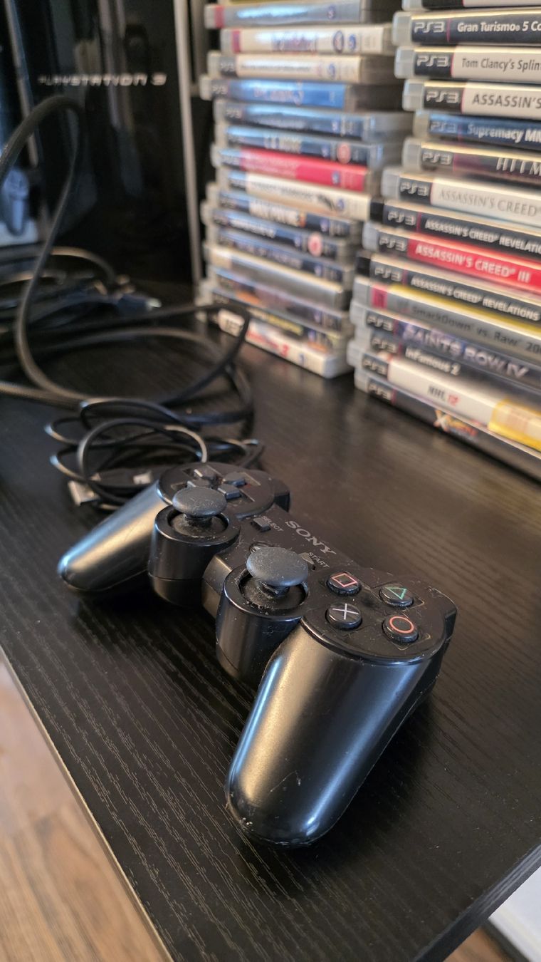 Sony Console: Sony PS3 80GB mit Verpackung, Controller + 36 Spiele – Usato da Grenchen venduto da Akarrgaming 3