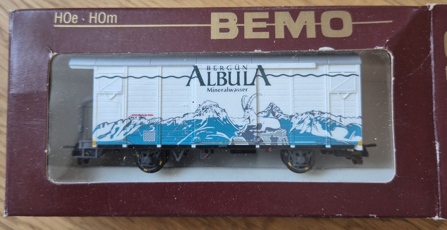Bemo Modellini di ferrovie: Bemo H0m RhB Albula Wasser  – Usato da Chur venduto da engdan