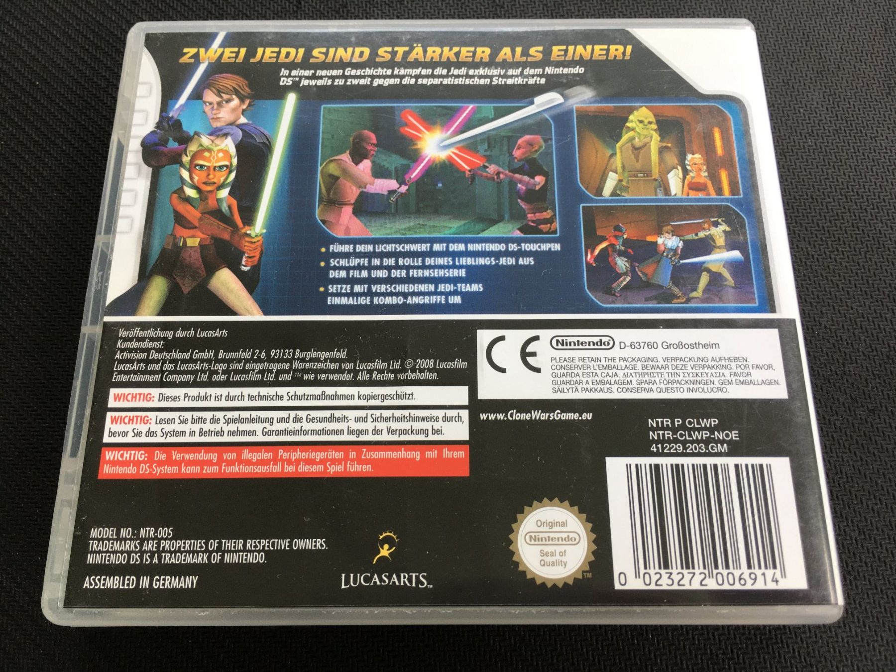 Nintendo Giochi: Star Wars the Clone Wars - Nintendo DS – Usato da St.Gallen venduto da sjosjo 1