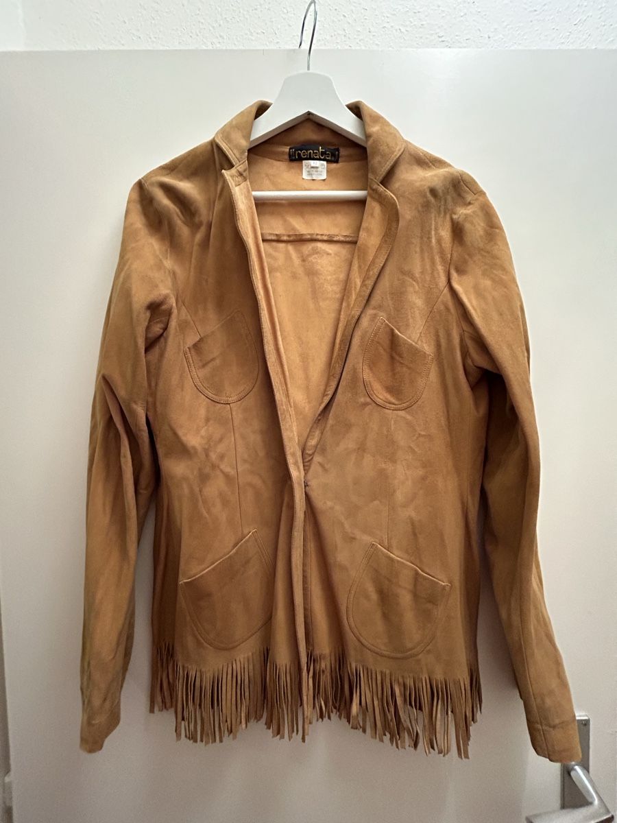 Giacche: Veste en daim vintage – Usato da Vufflens-la-Ville venduto da newlifegva