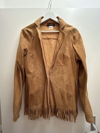 Veste en daim vintage