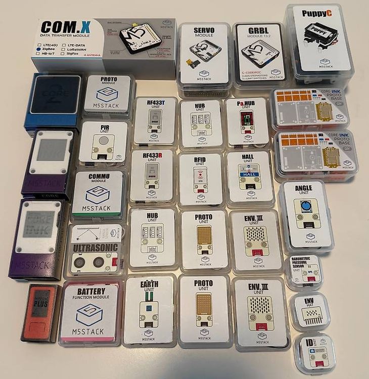 Lot de modules M5Stack (Neuf avec emballage d'origine) à Plan-les ...
