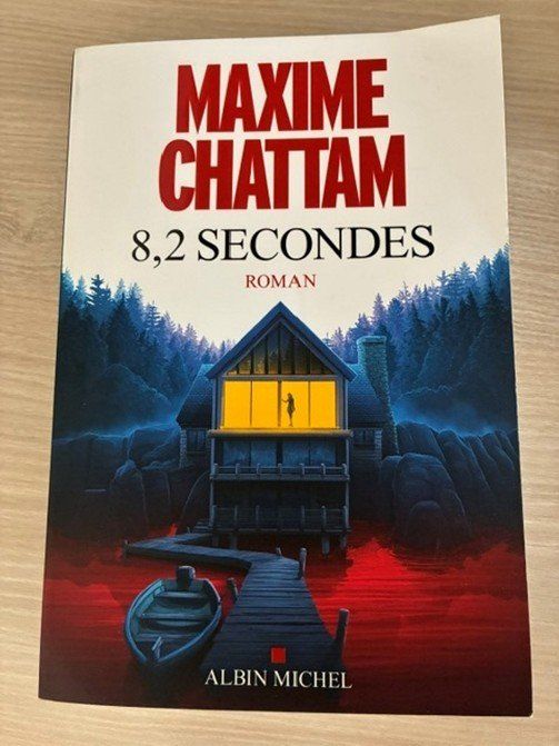 Libri: 8,2 secondes - Maxime Chattam - Albin Michel – Usato da Porrentruy venduto da Dodo64