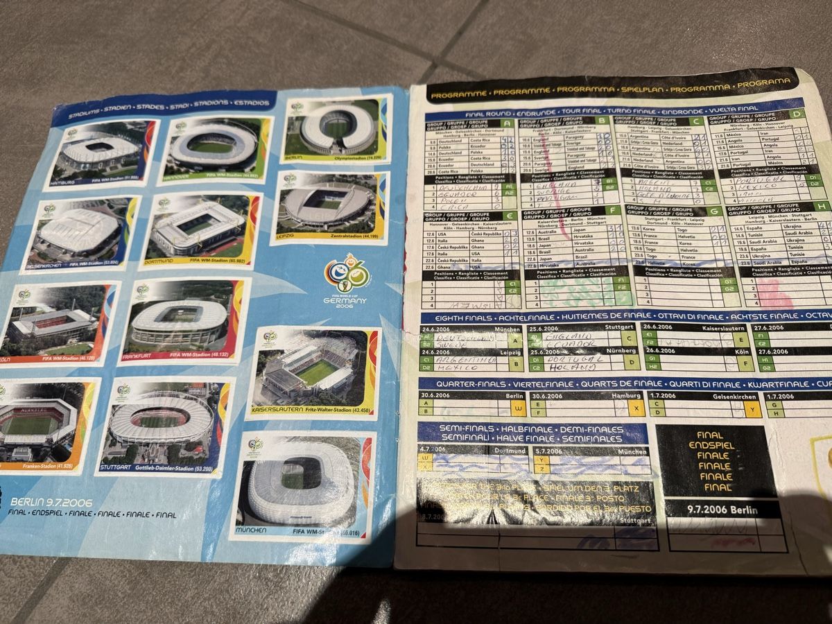 Panini Alben: Album Panini Euro 2006 Germany – Gebraucht aus Claro von KarinS84 2