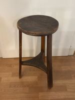 Antiker Holzhocker H: 65 cm