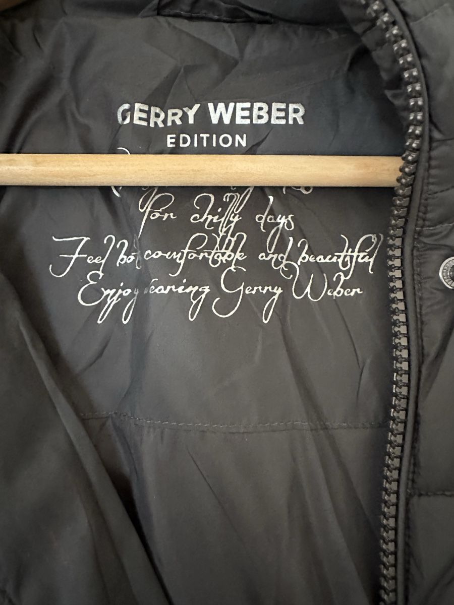Gerry Weber Cappotti: NEW Gerry Weber coat size 48 dark grey – Nuovo e nell'imballaggio originale da männedorf venduto da stina_01 3