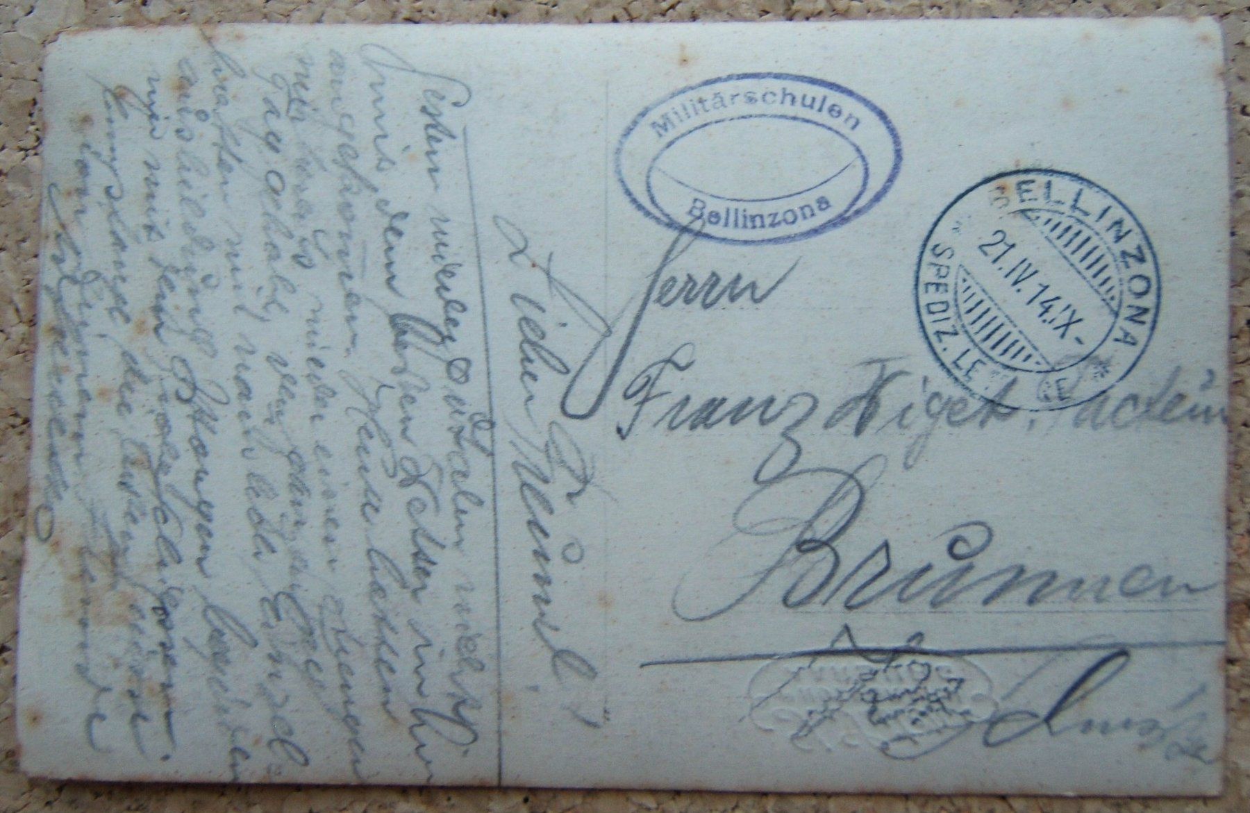 Cartes postales: FOTO-AK SCHWEIZER MILITÄR 1914 – D'occasion à Brunnen par Nonne04 2