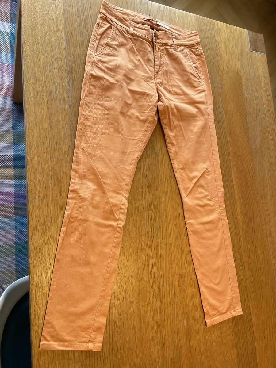 Please Jeans Jeans: Please jeans, xs, schönes Orange – Usato da Basel venduto da CCRosa 1