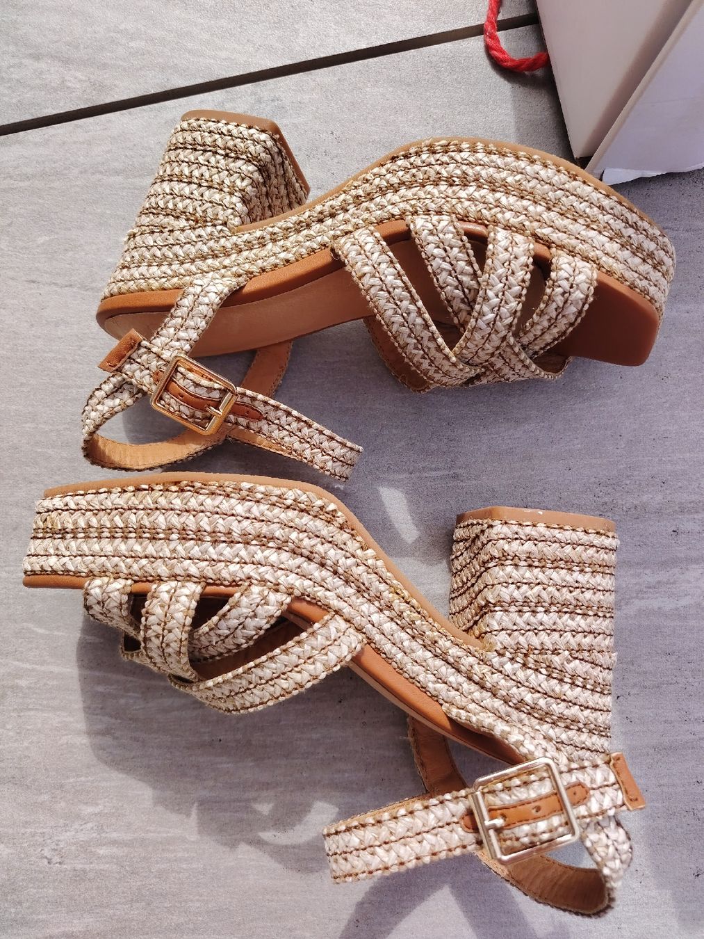 Chaussures femmes: Sandales compensées TEXTO GRETA T39 neuves – Neuf (Voir description) à Le Locle par Oldthingslover 2