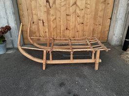 Hornschlitten Deko