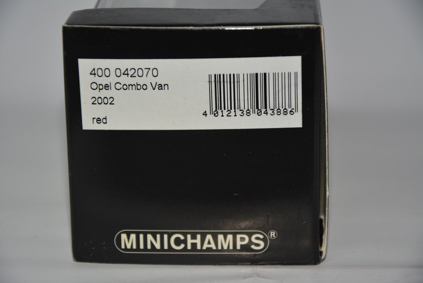 Opel Modellini d'auto: Opel Combo Van 2002 , Minichamps , 1:43 – Nuovo e nell'imballaggio originale da Goldach venduto da Feivel9 1