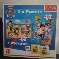 BB: Puzzle + Memory ab 3 Jahren. PAW PATROL.