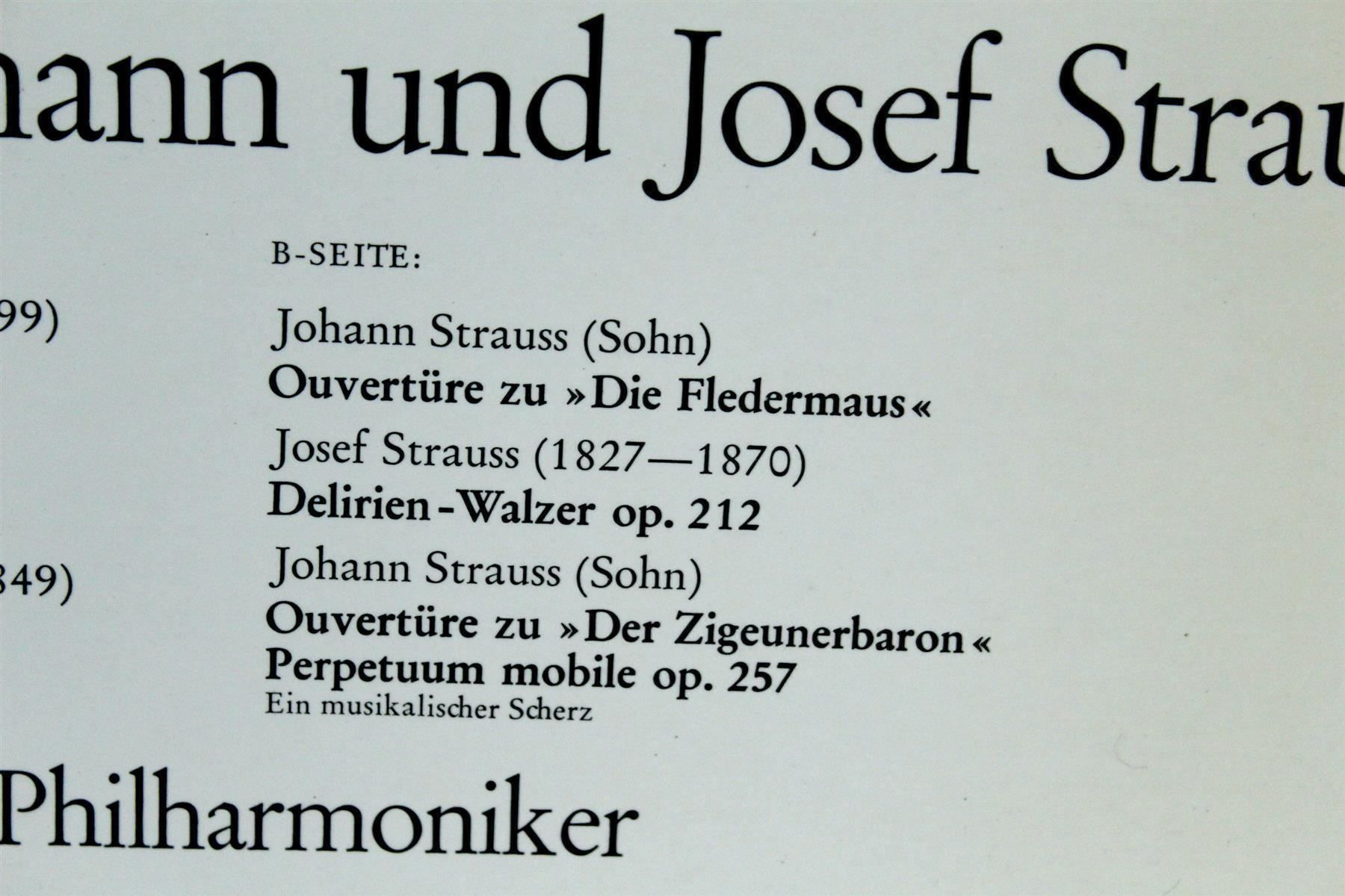 CD: HERBERT KARAJAN: Johann & Josef Strauss – Usato da Bern venduto da kultiges 4