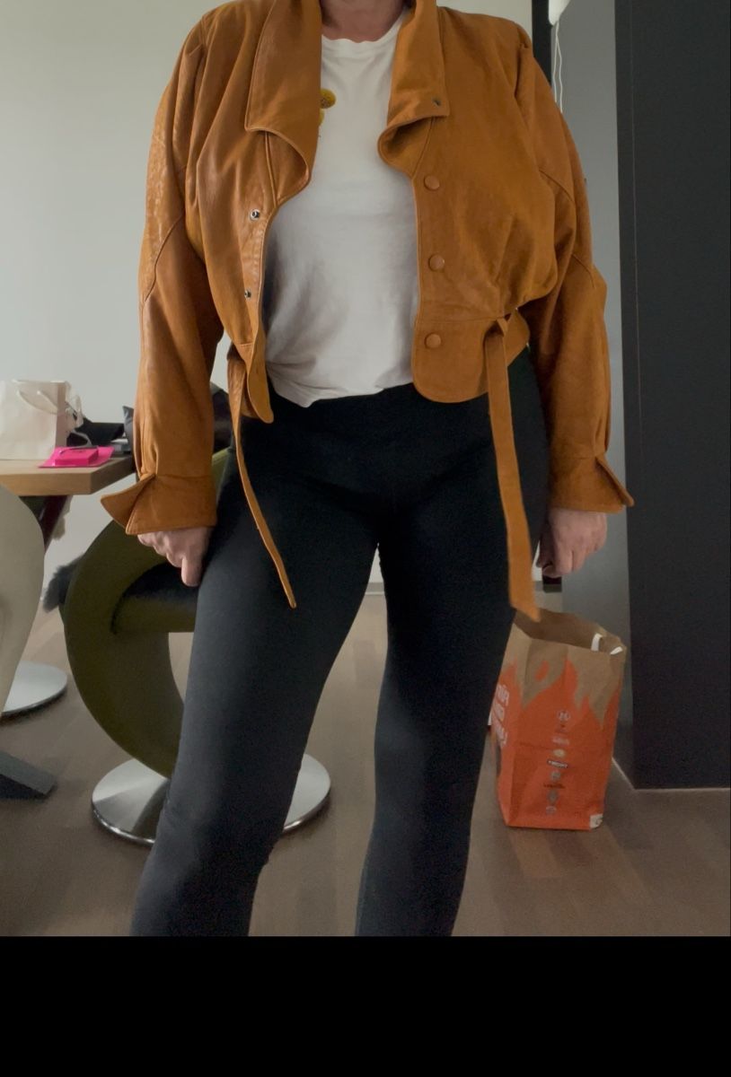 Giacche: Vintage Brauene  Leder Jacke – Usato da Zürich venduto da favdiu11 3