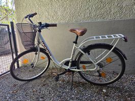 Moma City Classic  frisch gewartet, mit Korb & Gepäckträger