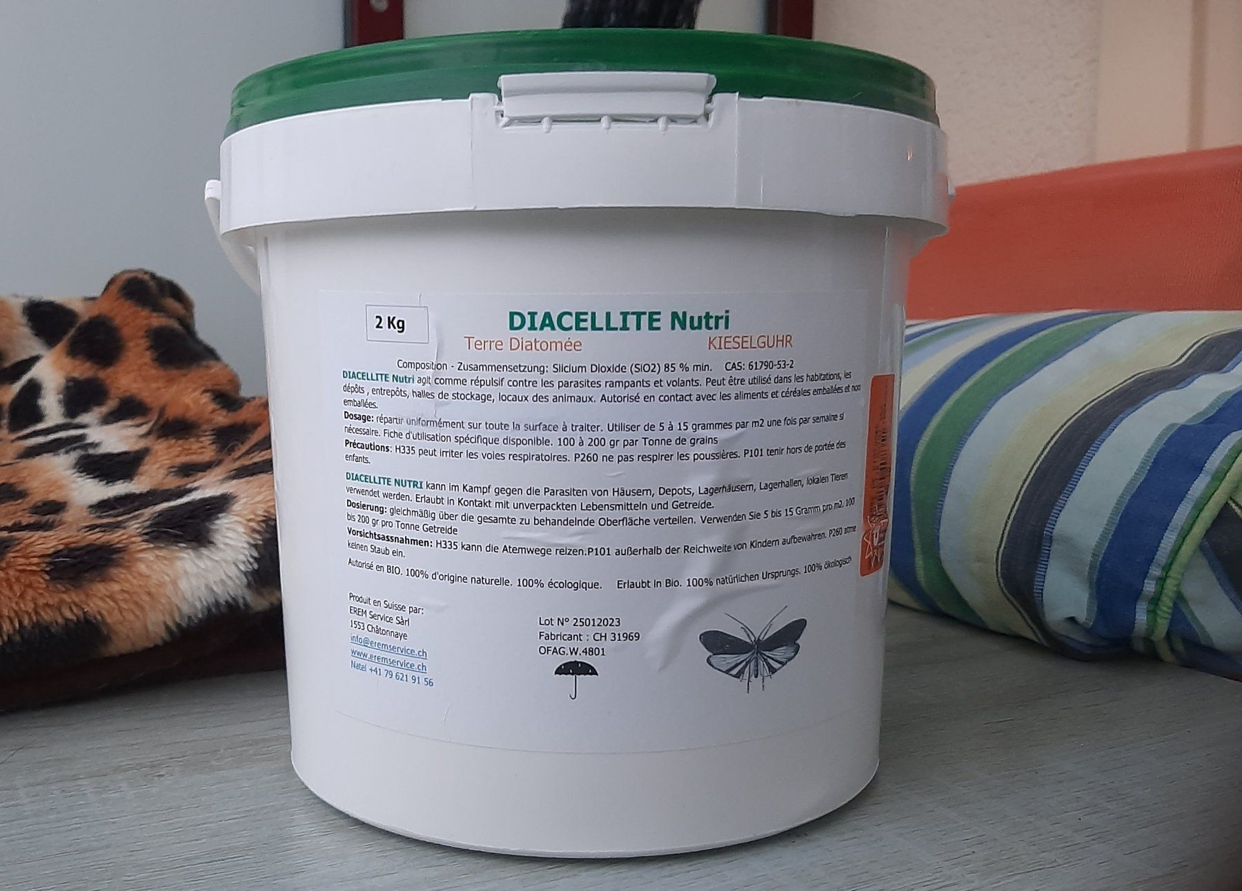 Altro per la casa: Terre de Diatomée 2 kg NEUF – Nuovo (secondo la descrizione) da Fribourg venduto da metalhands 2