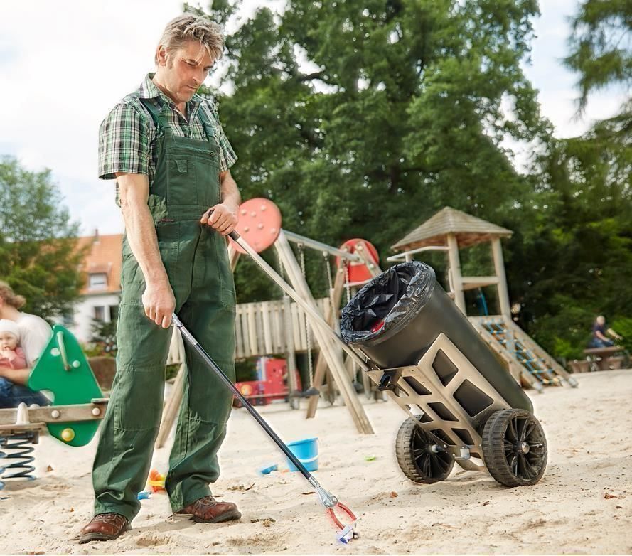 Poubelles: FLORA Abfallsammelwagen Easy Uno – Neuf avec emballage d'origine à Kägiswil par nick333 2