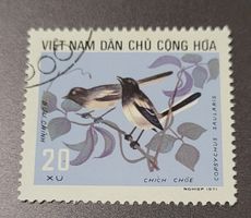 Vietnam 1973 briefmarke