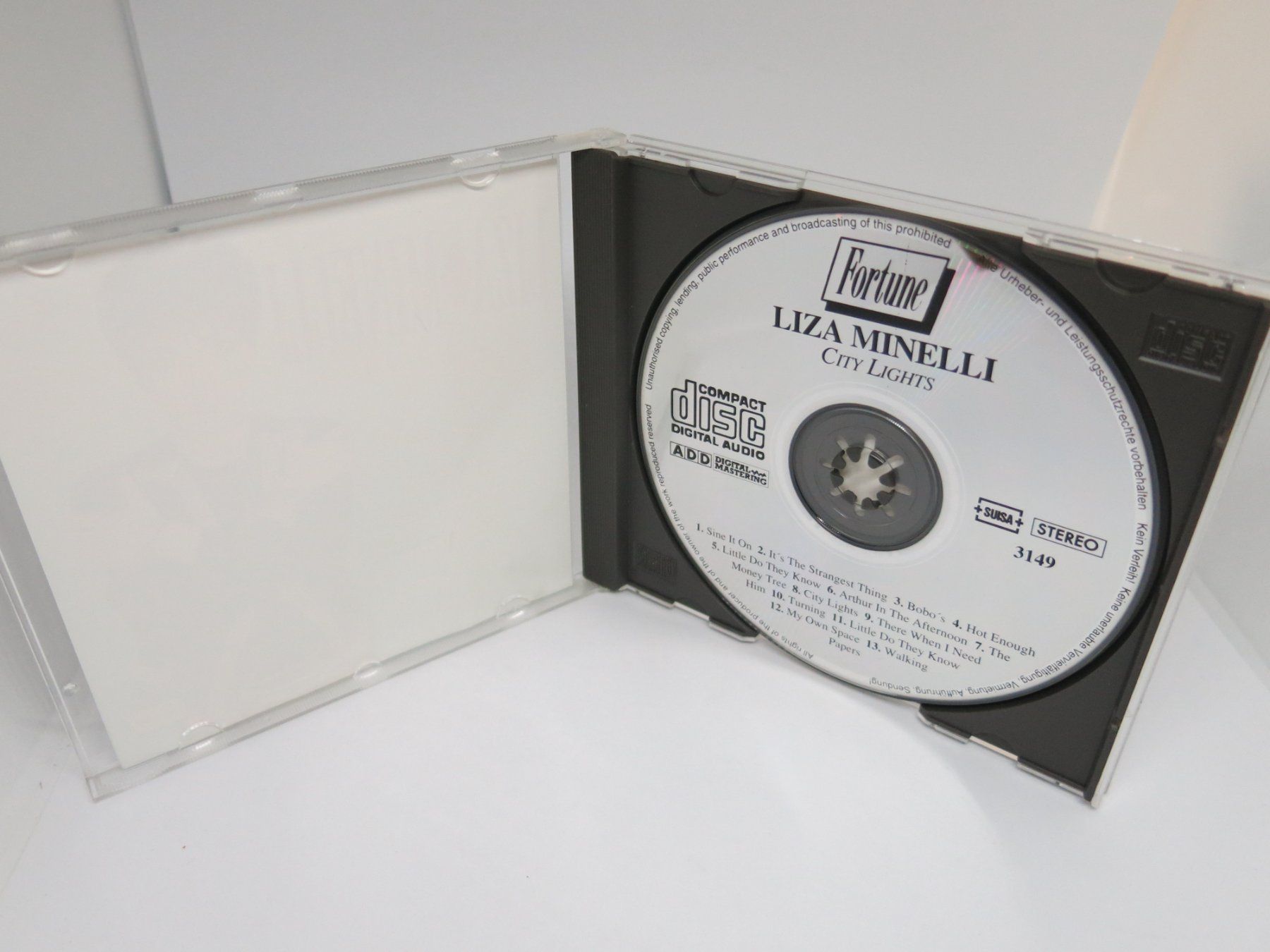 CD: CD Liza Minnelli - City Lights – Usato da Ernetschwil venduto da luisvonerni 1