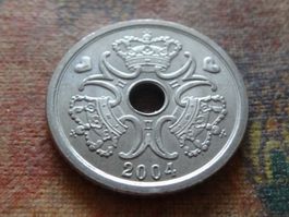 DANEMARK  1  Krone  2004  (Z)