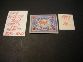 1878, HOTELPOST, RIGI-KULM, POSTAMT ART