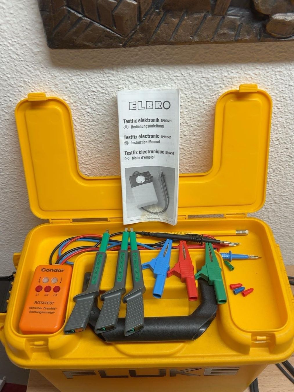 Fluke Misurare: Fluke 1652 Multifunktionstester / Installationstester inkl. – Usato da Basel venduto da Ricardo.1Br 2