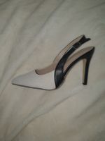 Escarpins femme beige et noir taille 39 neuf