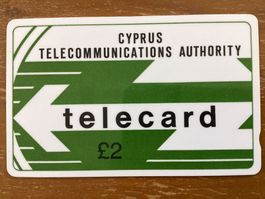 Telefonkarte Zypern 2£ 1989, CYP-M-03 CNP: 10CYPA