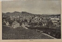 Holzstich um 1900, keine AK - Herisau