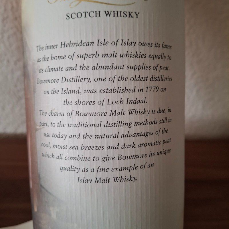 Bowmore Bevande alcoliche: Scotch Whisky Single Malt BOWMORE Legend – Nuovo (secondo la descrizione) da Weggis venduto da daisyflower 6