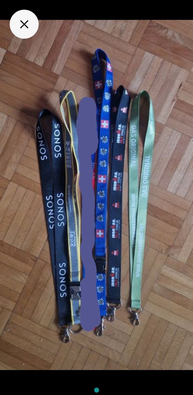 Portachiavi: Lanyard Kollektion – Usato da Fällanden venduto da michiknecht81