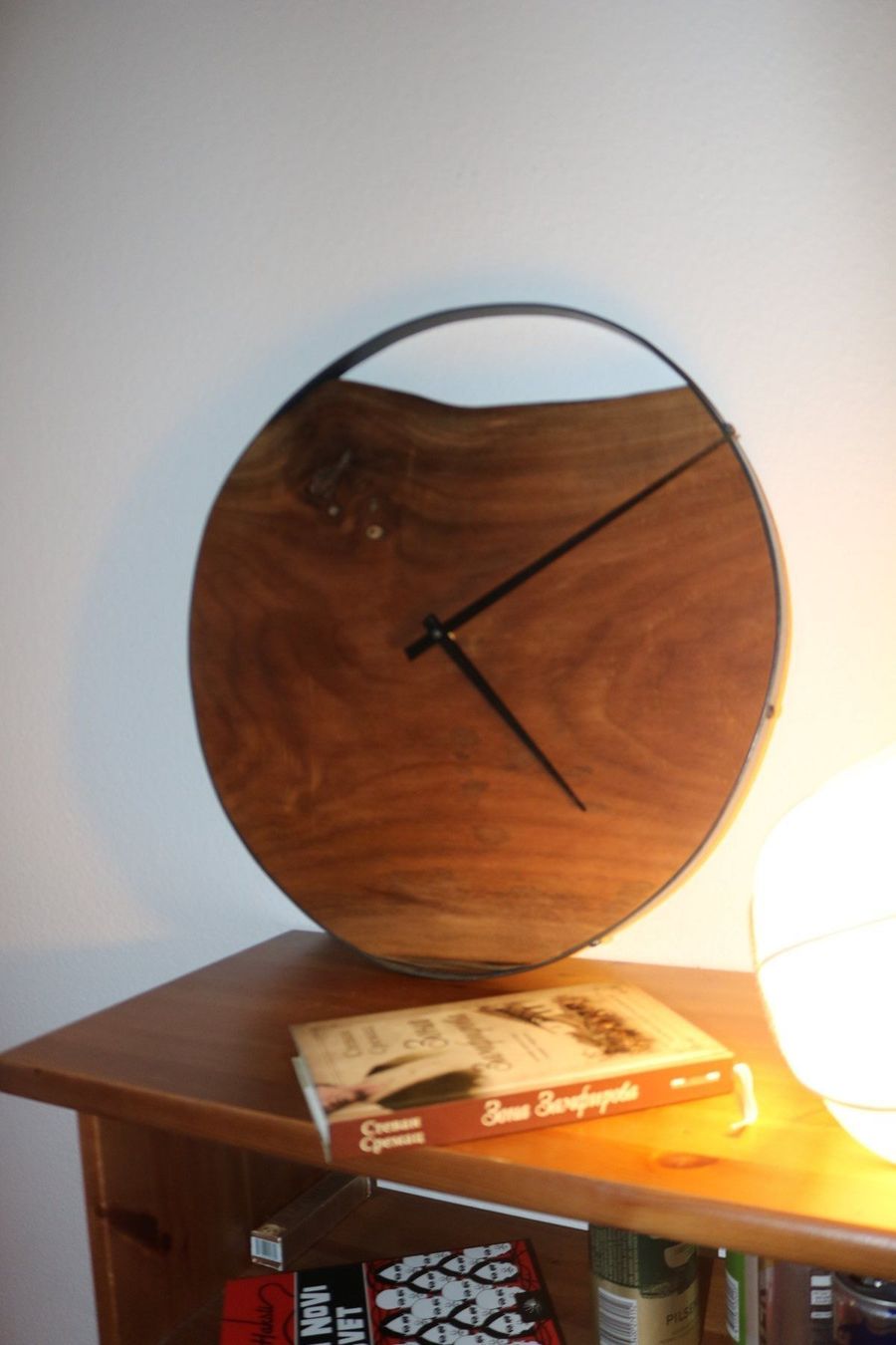 Xilografie: Wanduhr aus Holz & Metal Custom – Nuovo e nell'imballaggio originale da Zürich venduto da Miki_Schreiner 2