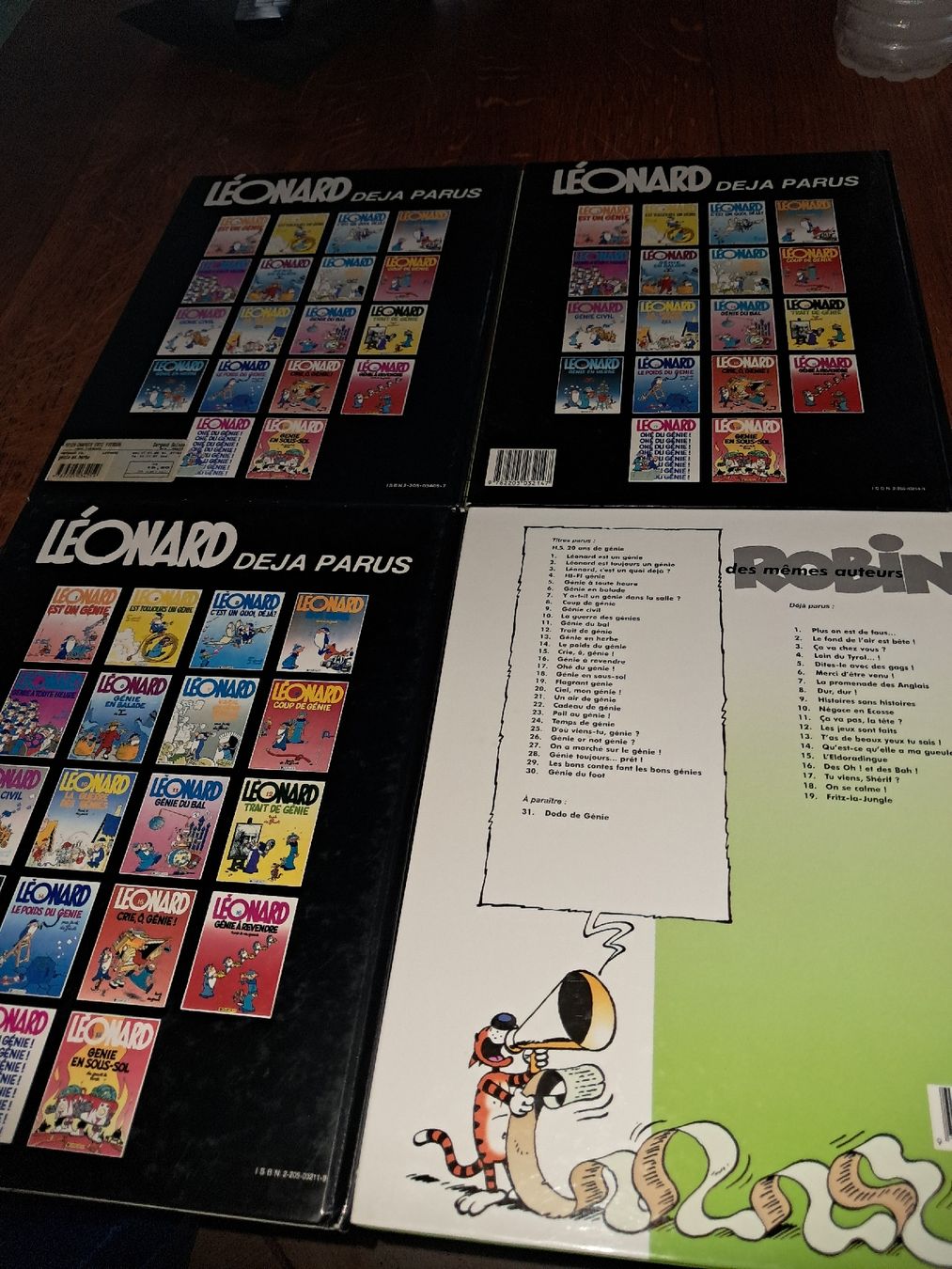 BD: Lot de 4 bd Leonard  – D'occasion à Le locle par juliensaran 3