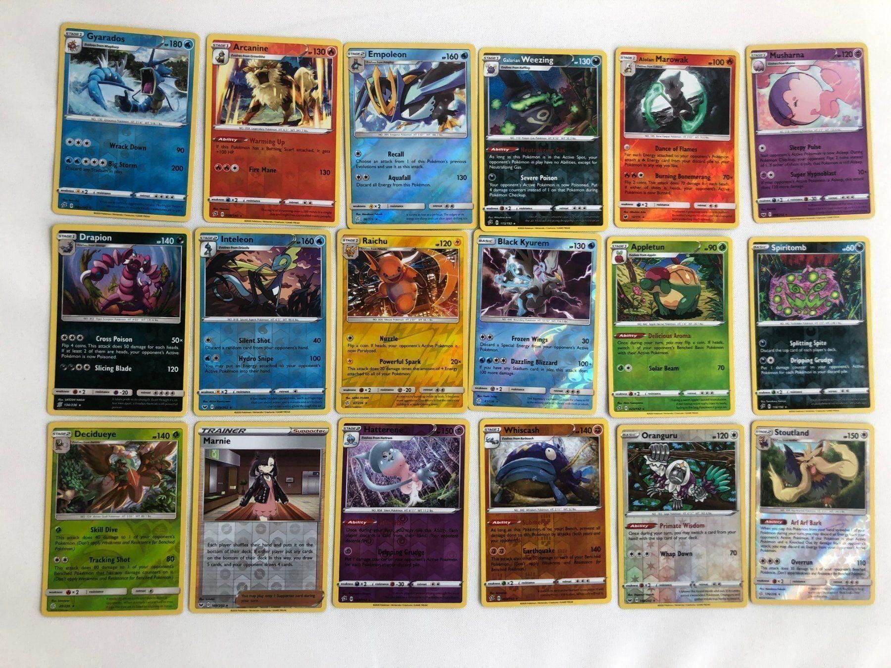 Pokémon Carte collezionabili: Pokemon Reverse Holos Karten Sammlung Rare Geschenkidee – Usato da Nussbaumen AG venduto da Pika-Shop 2