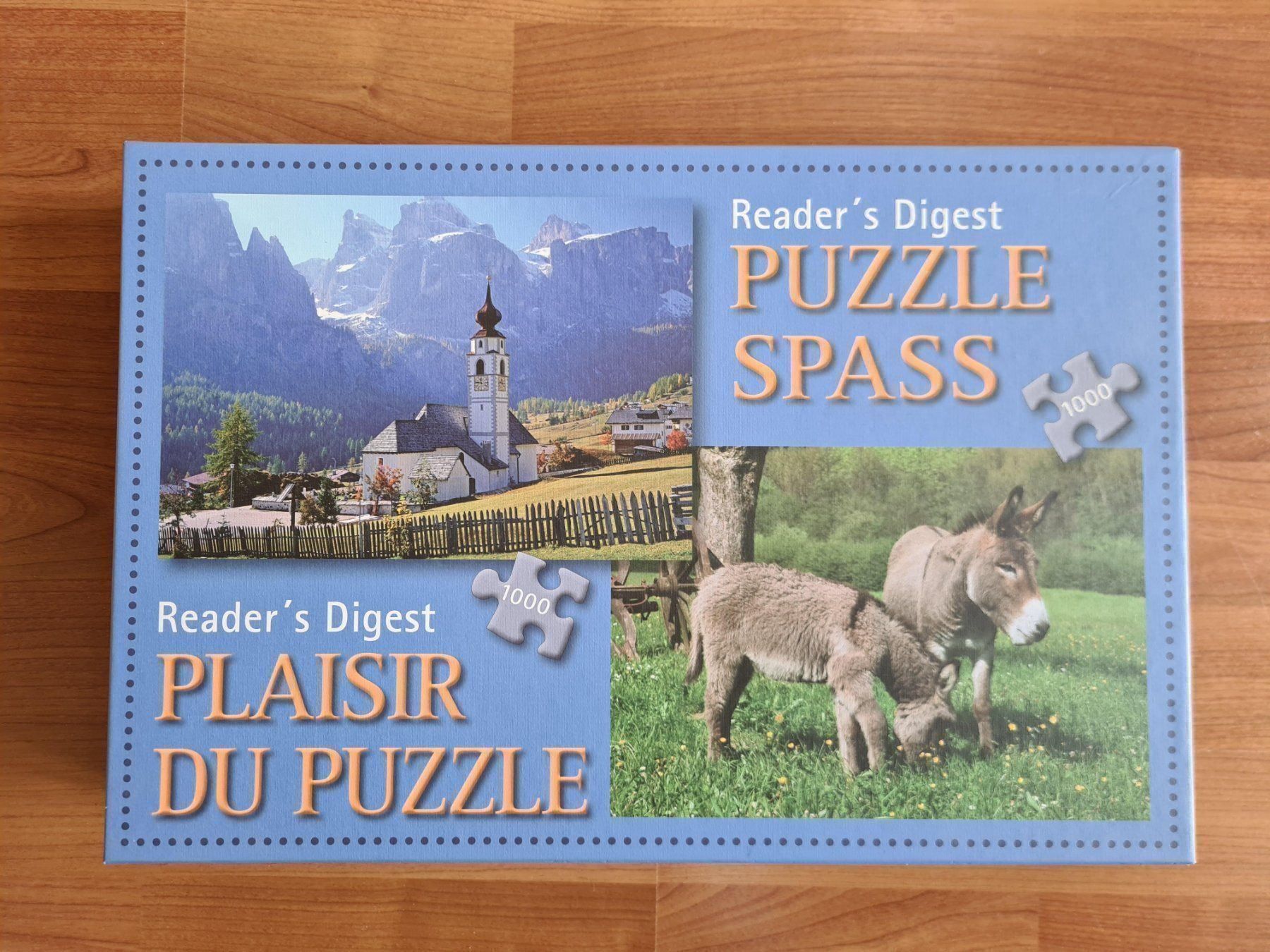 Puzzle: 4 Puzzles bis 1000 Teile – Usato da Goldswil venduto da 3377