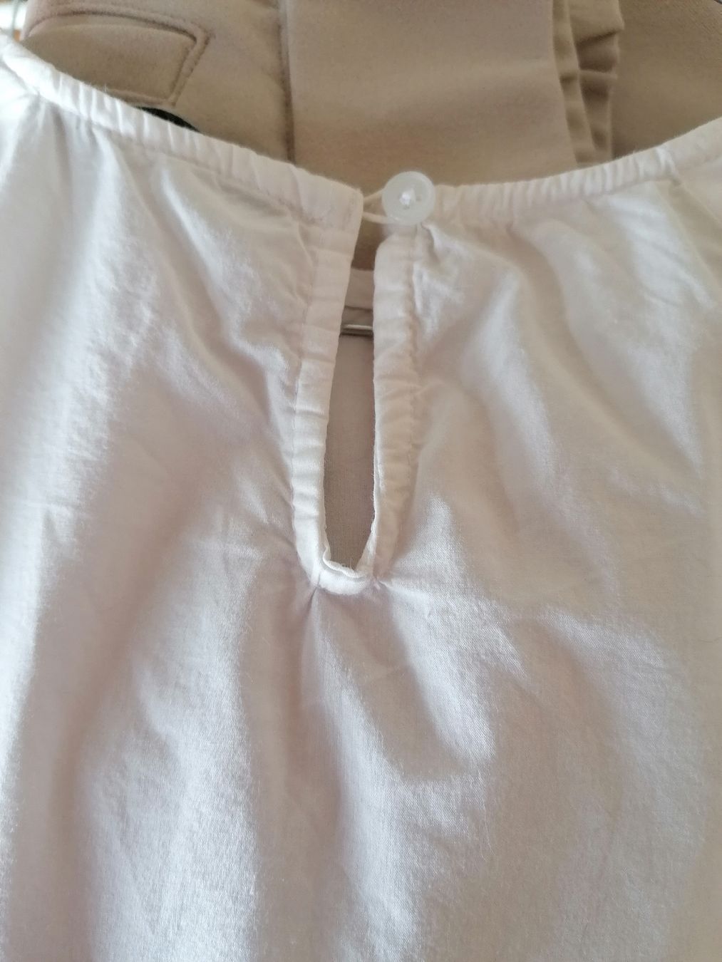 Pieces Vestiti: Kleid weiß gr M – Usato da Bedigliora venduto da Dolcezza0 1