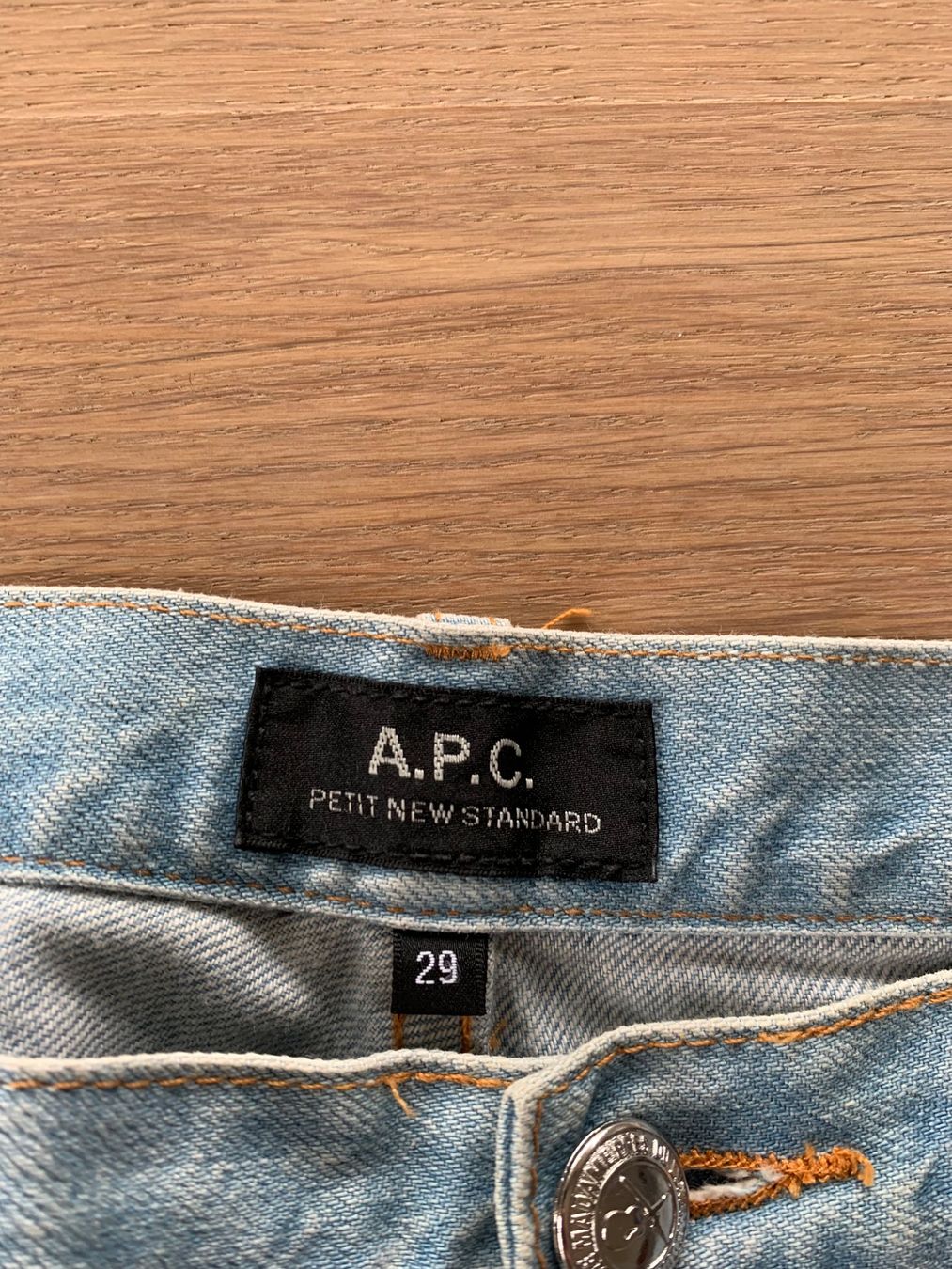 Apc Jeans: A.P.C. Petit New Standard - Light blue - Grösse 29 – Nuovo (secondo la descrizione) da Zürich venduto da JONLO 2