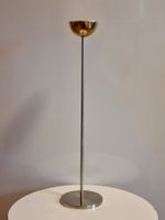Hoher Kerzenständer Gold/Silber 38 cm