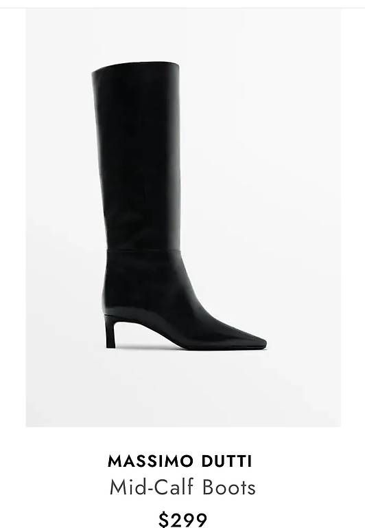 Massimo Dutti Scarpe da donna: Massimo Dutti Stiefel kitten Leder schwarz , Gr. 38 – Nuovo (secondo la descrizione) da Dübendorf venduto da CaBer