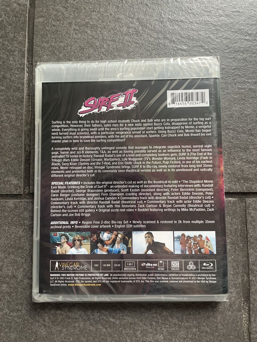 Tutti i DVDs: Surf II Blu-Ray Vinegar Syndrome – Nuovo (secondo la descrizione) da Zürich venduto da cENS0R 3
